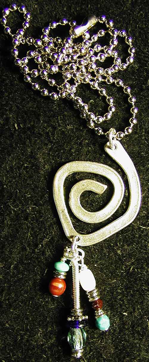 Spiral Necklace - Wynwoods Gallery & Bead Studio