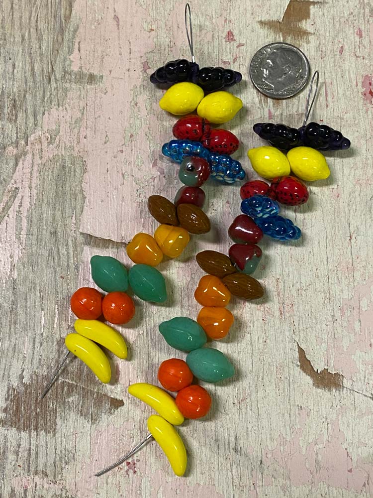 Czech Glass Fruit Beads